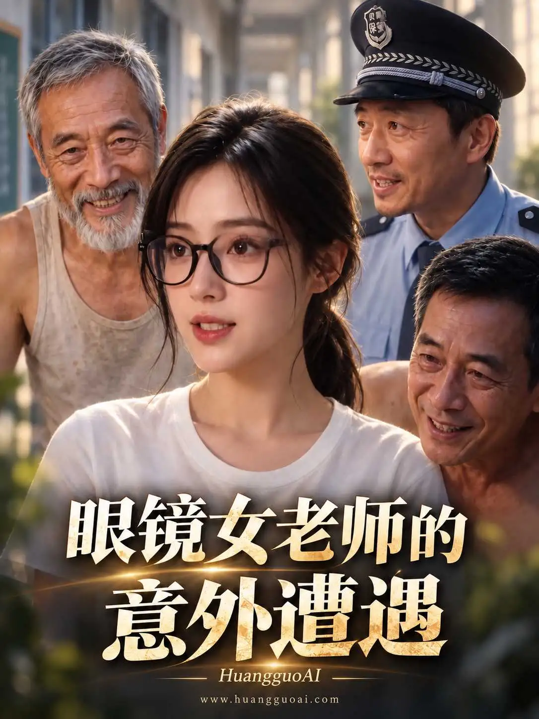 眼镜女老师的意外遭遇封面